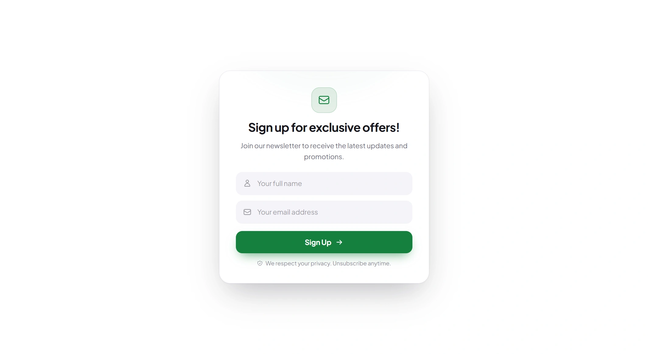 Form Card template