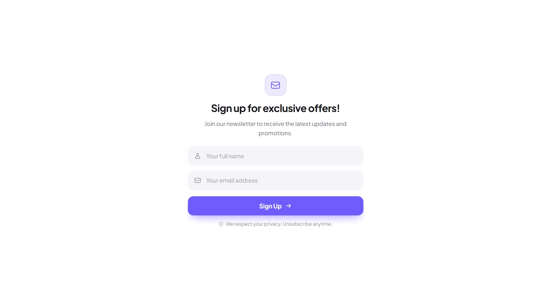 Form Minimal Card template
