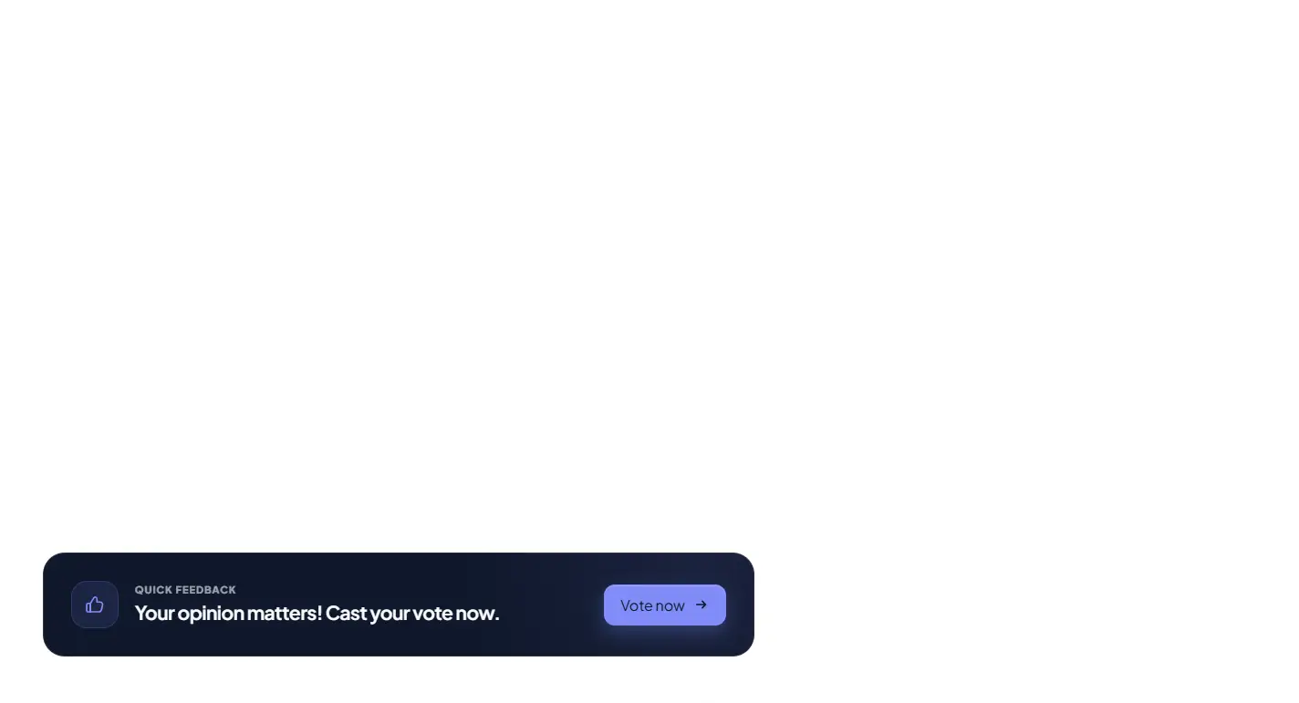 Floating (Dark mode) template