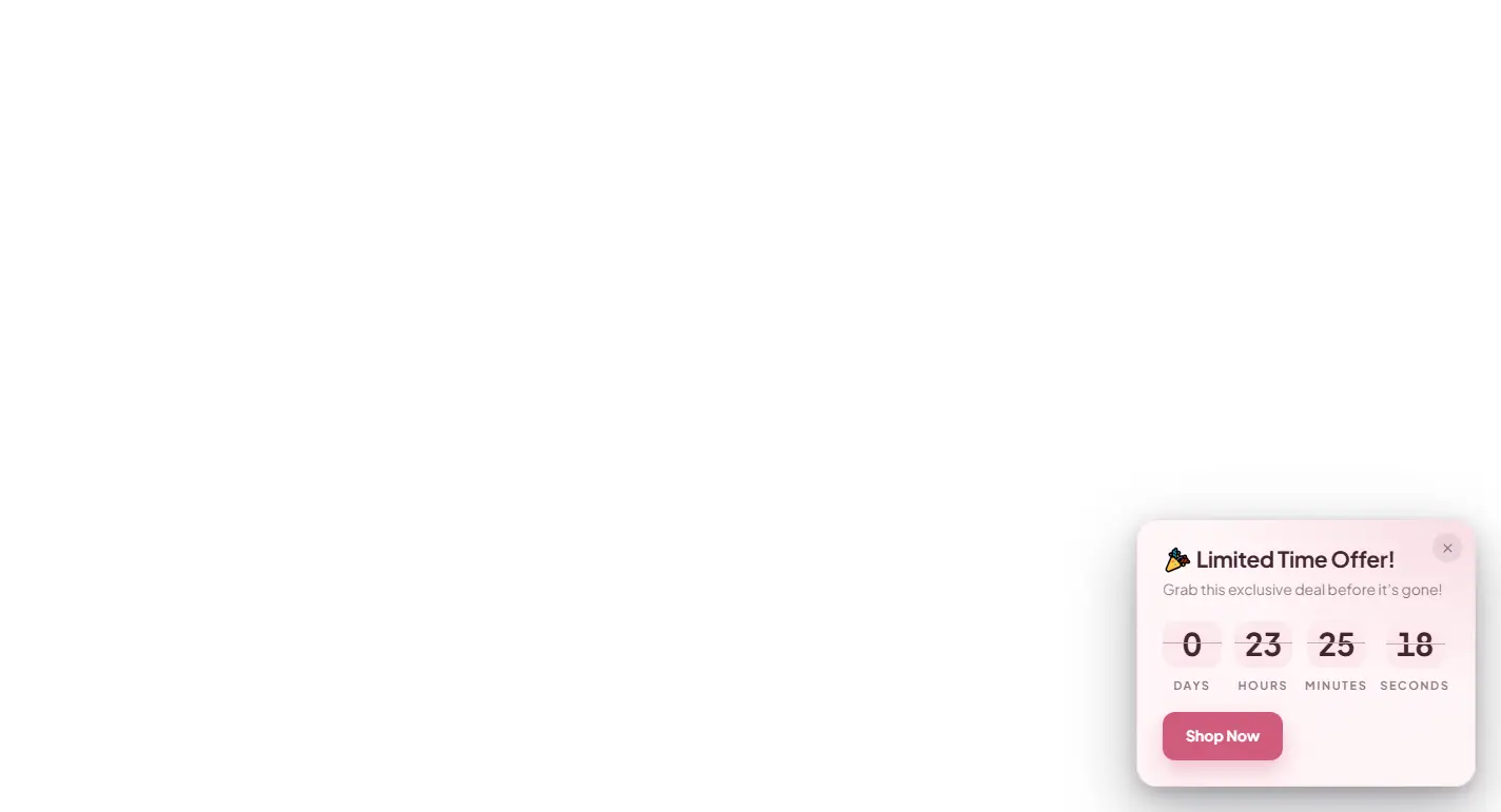 Floating Corner (Rose Light) template