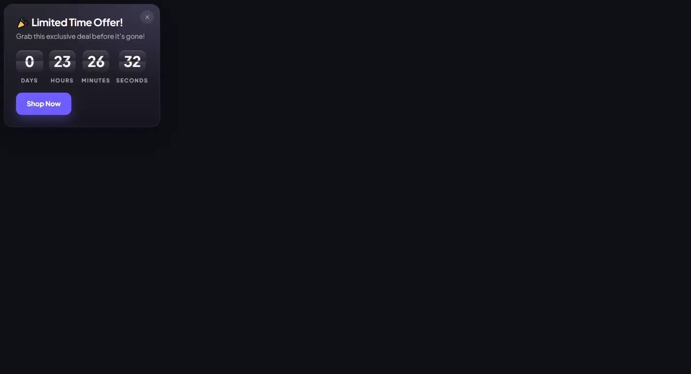 Boxed (Dark mode) template